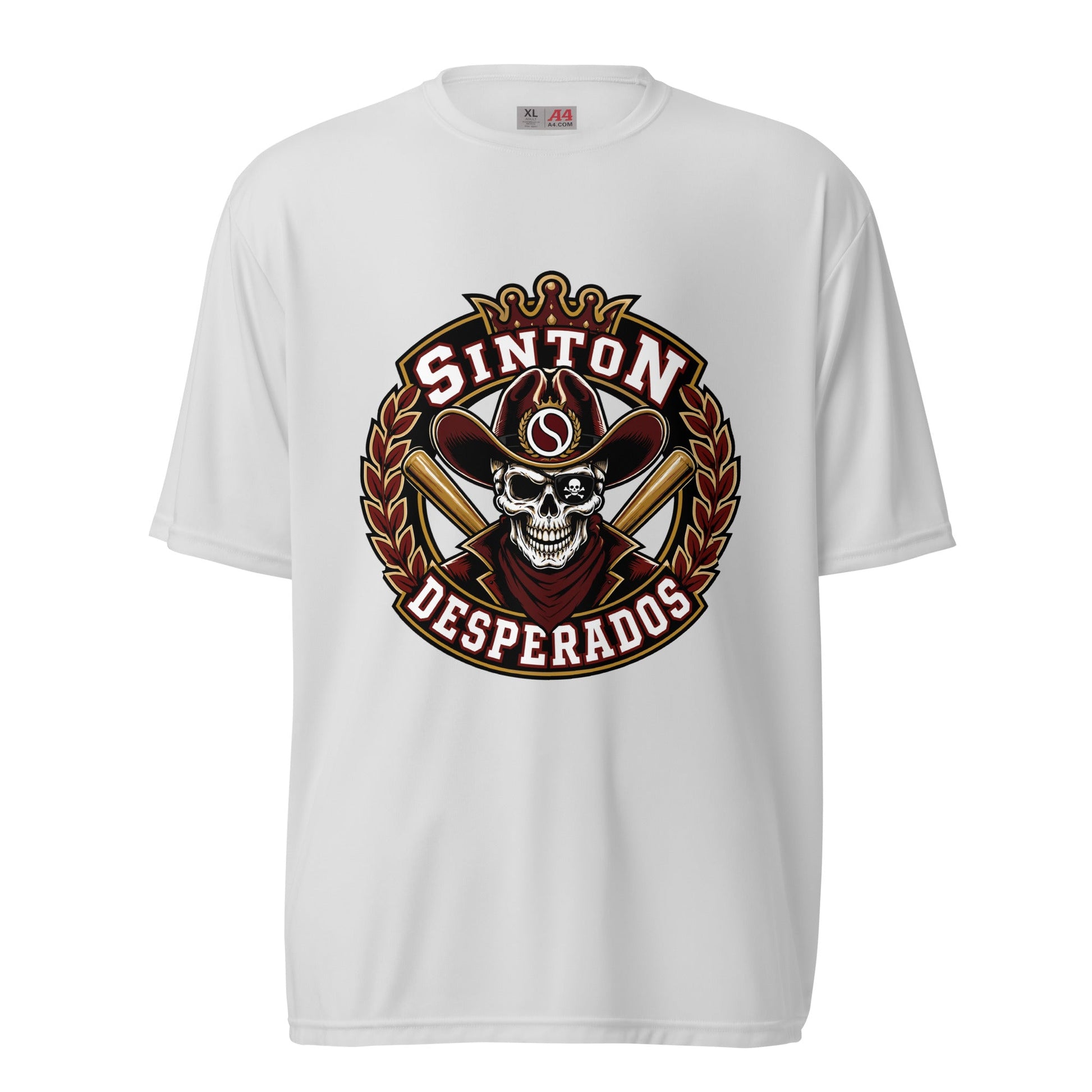 Active | Moisture Wicking Shirt | Sinton Desperados Baseball | Ridge Varsity Logo
