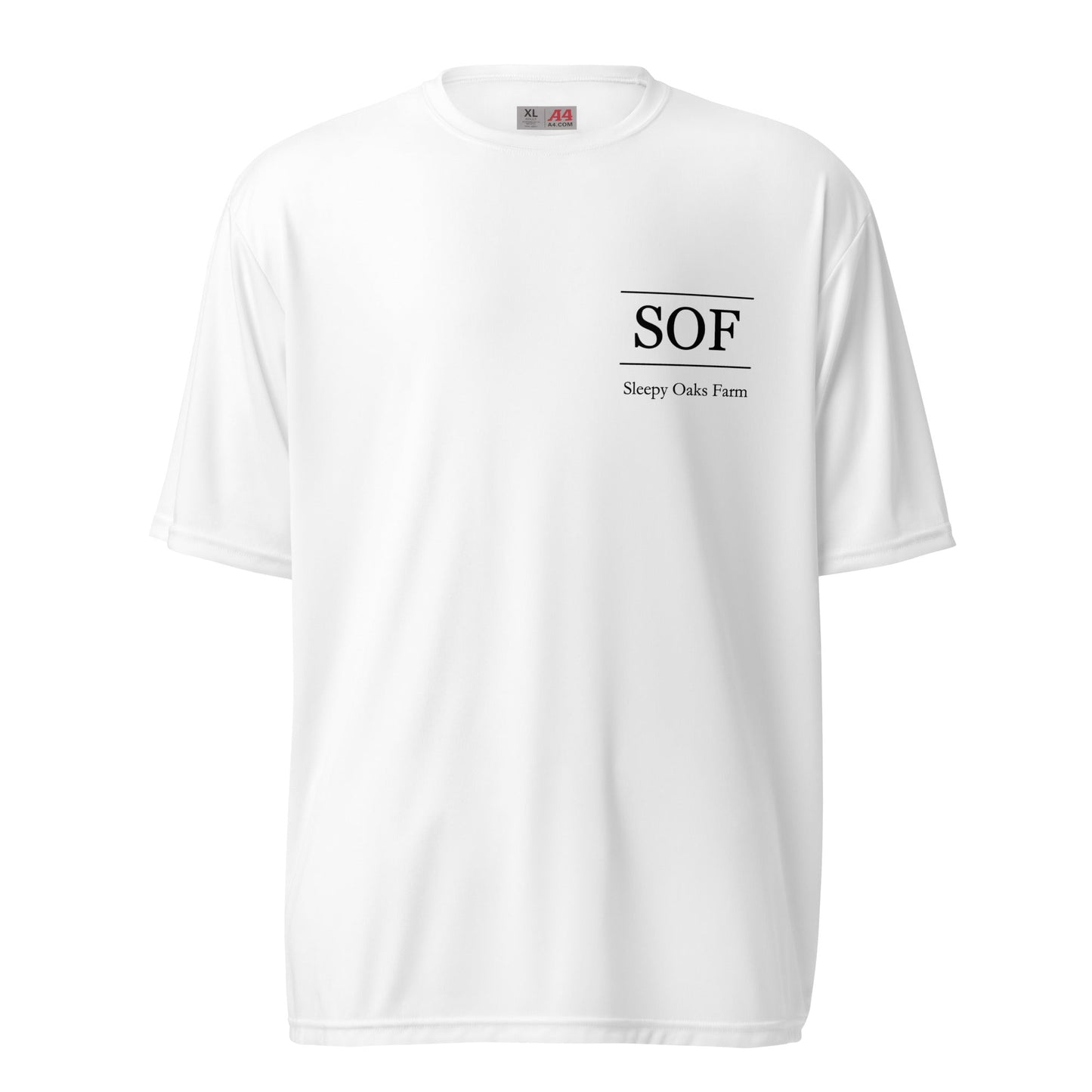 Active | Moisture Wicking Shirt | Sleepy Oaks Farm | SOF Logo