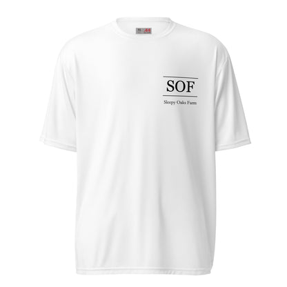 Active | Moisture Wicking Shirt | Sleepy Oaks Farm | SOF Logo