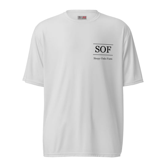 Active | Moisture Wicking Shirt | Sleepy Oaks Farm | SOF Logo