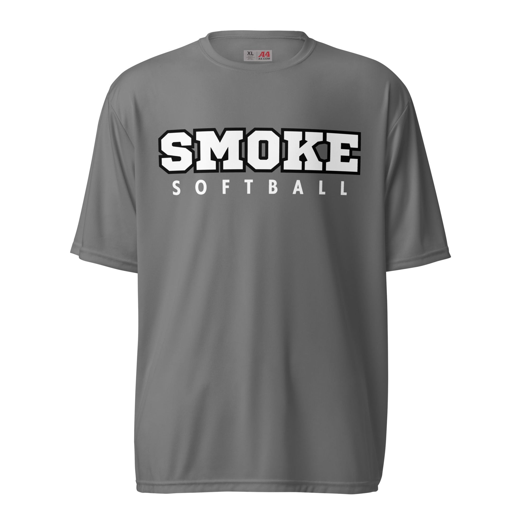 Active | Moisture Wicking Shirt | Smoke 14U Softball | Crest Logo