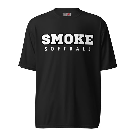 Active | Moisture Wicking Shirt | Smoke 14U Softball | Crest Logo