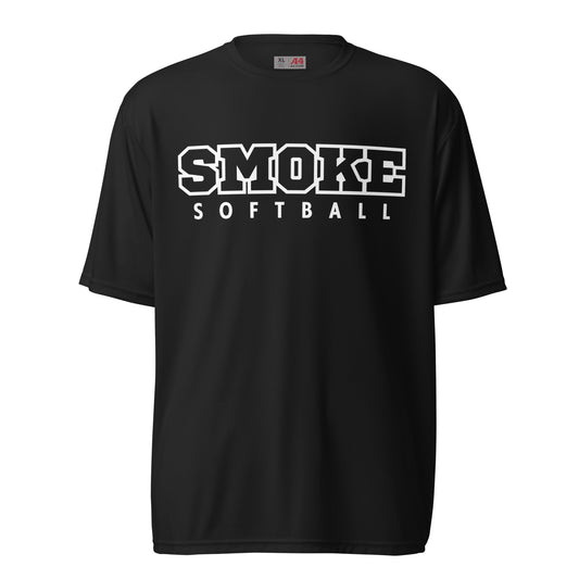 Active | Moisture Wicking Shirt | Smoke 14U Softball | Emblem Logo