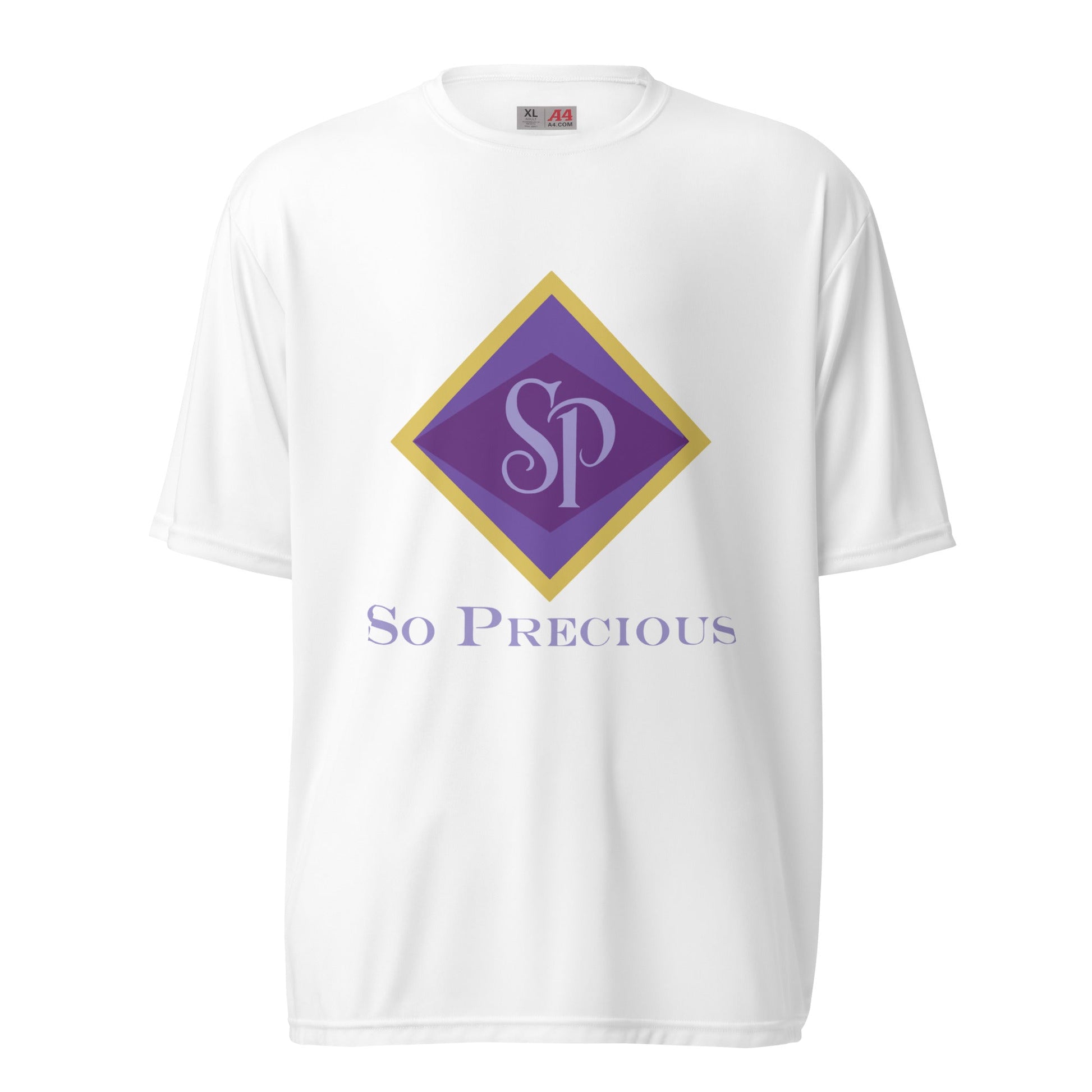 Active | Moisture Wicking Shirt | So Precious Goods | Amethyst Aura Logo