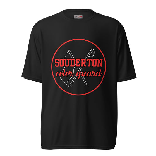 Active | Moisture Wicking Shirt | Souderton Color Guard | Badge Logo