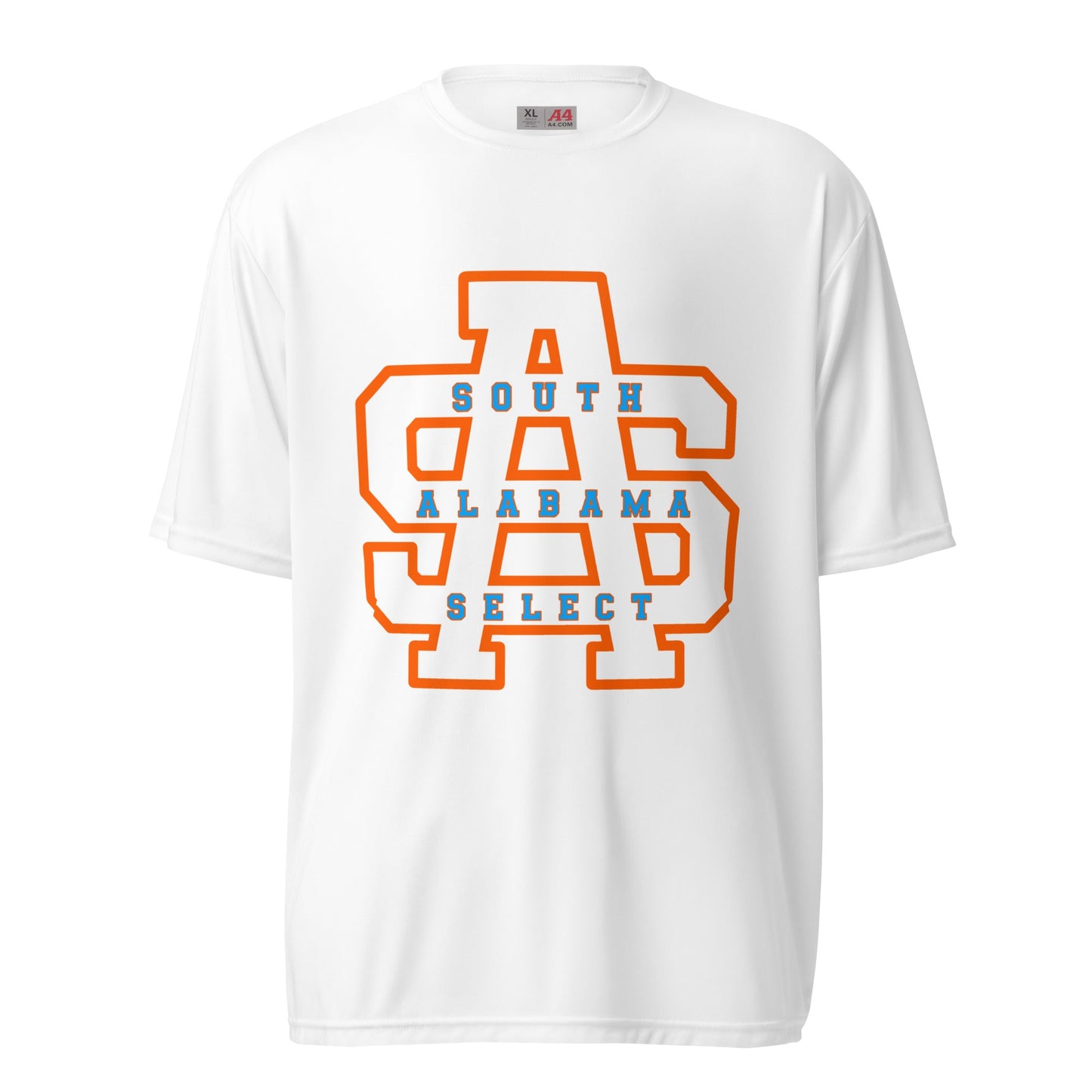 Active | Moisture Wicking Shirt | South Alabama Select 8U | Letter Crest Logo