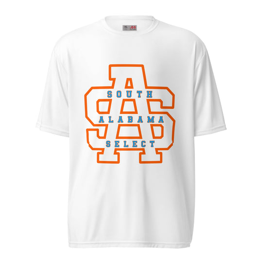 Active | Moisture Wicking Shirt | South Alabama Select 8U | Letter Crest Logo