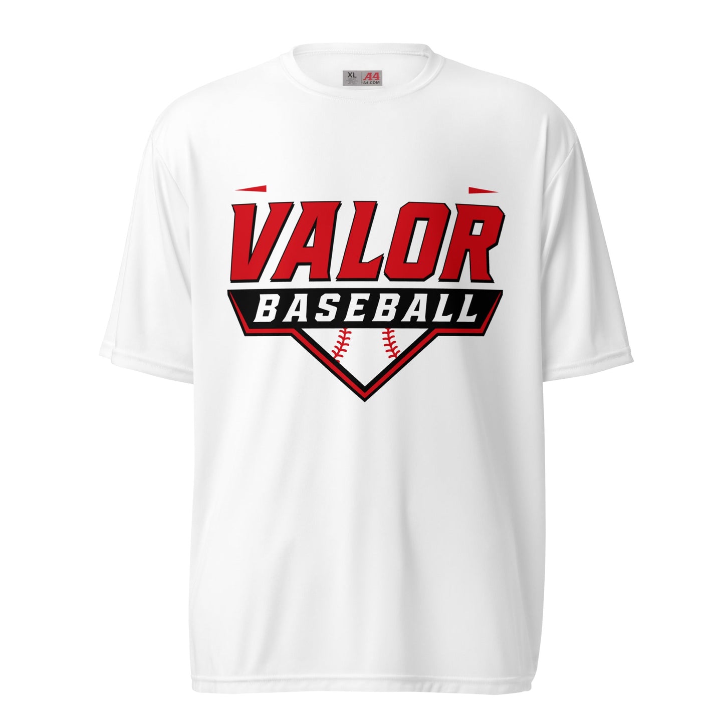 Active | Moisture Wicking Shirt | South Bend Valor Baseball | Vanguard Logo