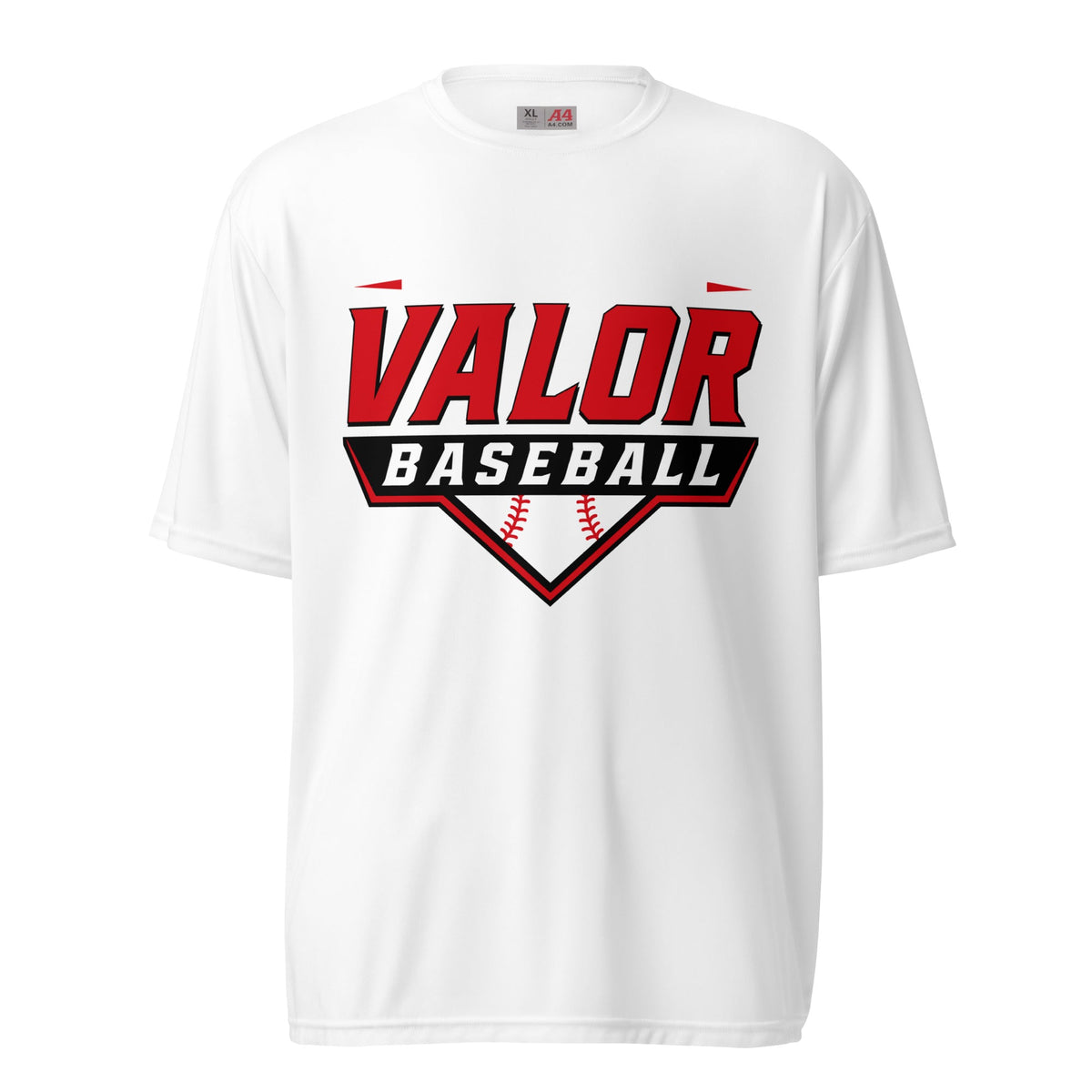 Active | Moisture Wicking Shirt | South Bend Valor Baseball | Vanguard Logo