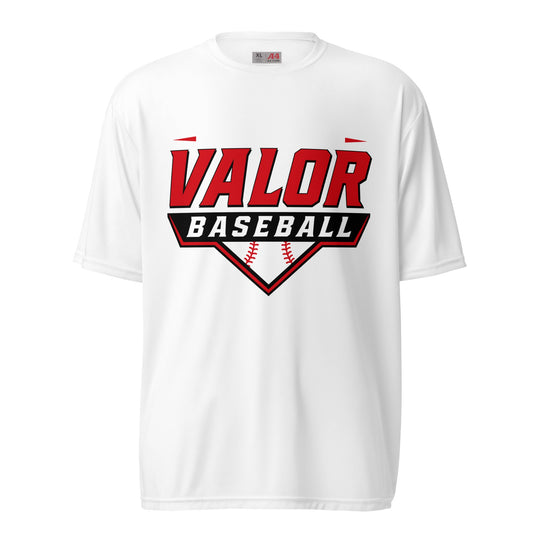 Active | Moisture Wicking Shirt | South Bend Valor Baseball | Vanguard Logo