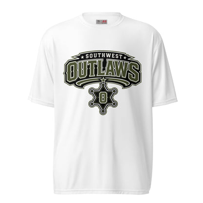 Active | Moisture Wicking Shirt | Southwest Outlaws | Frontier Athletics Logo