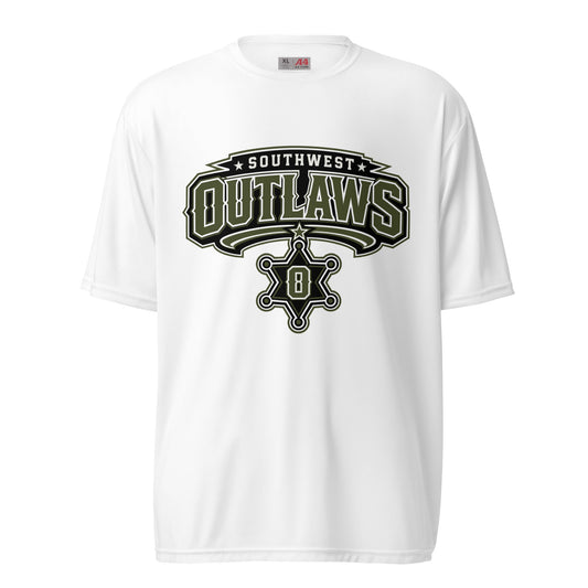 Active | Moisture Wicking Shirt | Southwest Outlaws | Frontier Athletics Logo