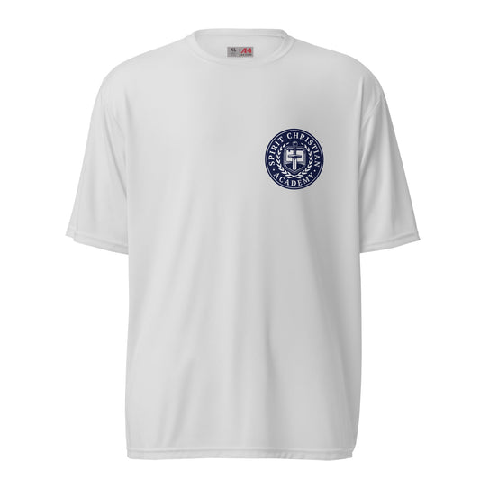 Active | Moisture Wicking Shirt | Spirit Christian Academy | Badge Logo