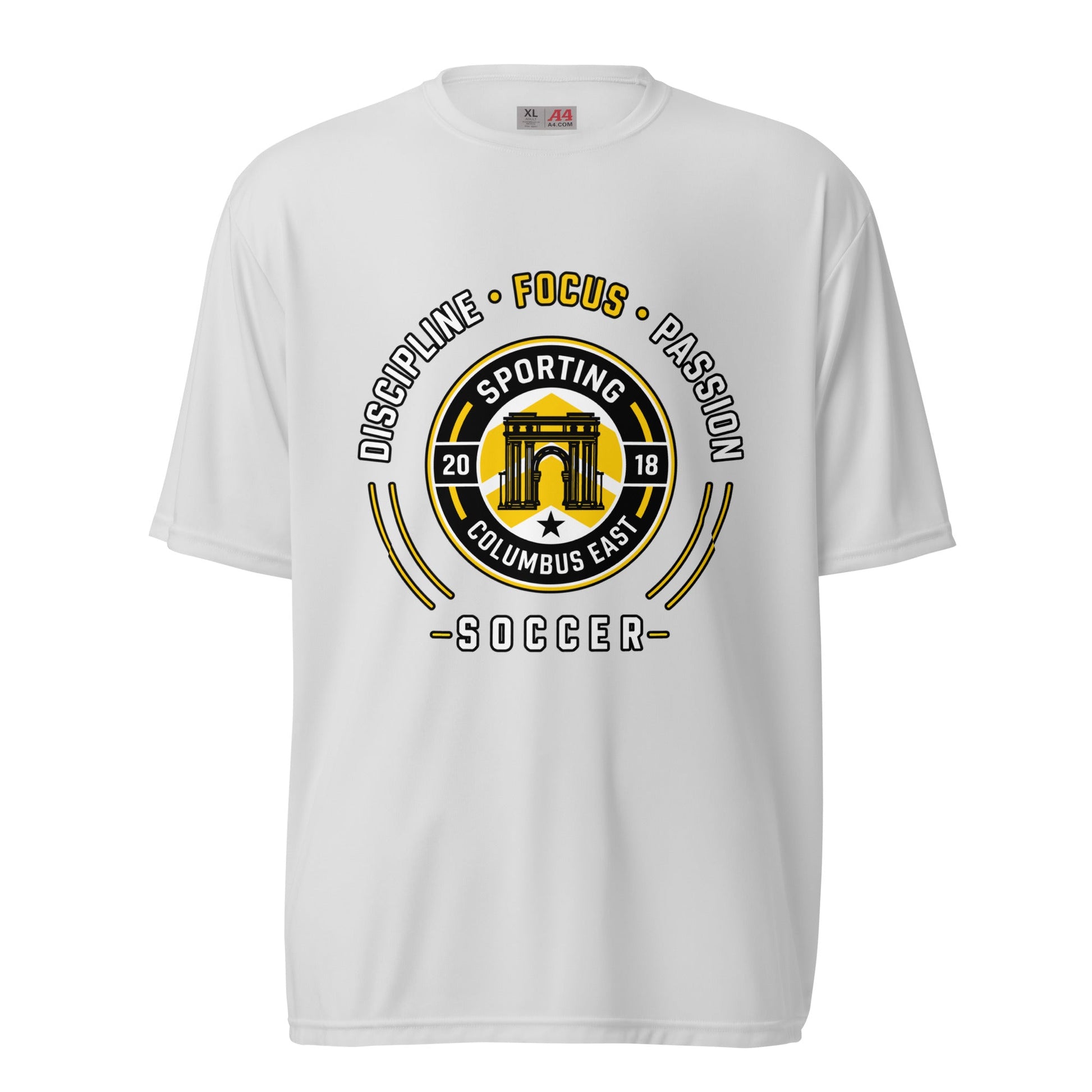 Active | Moisture Wicking Shirt | Sporting Columbus East | Emblem Logo