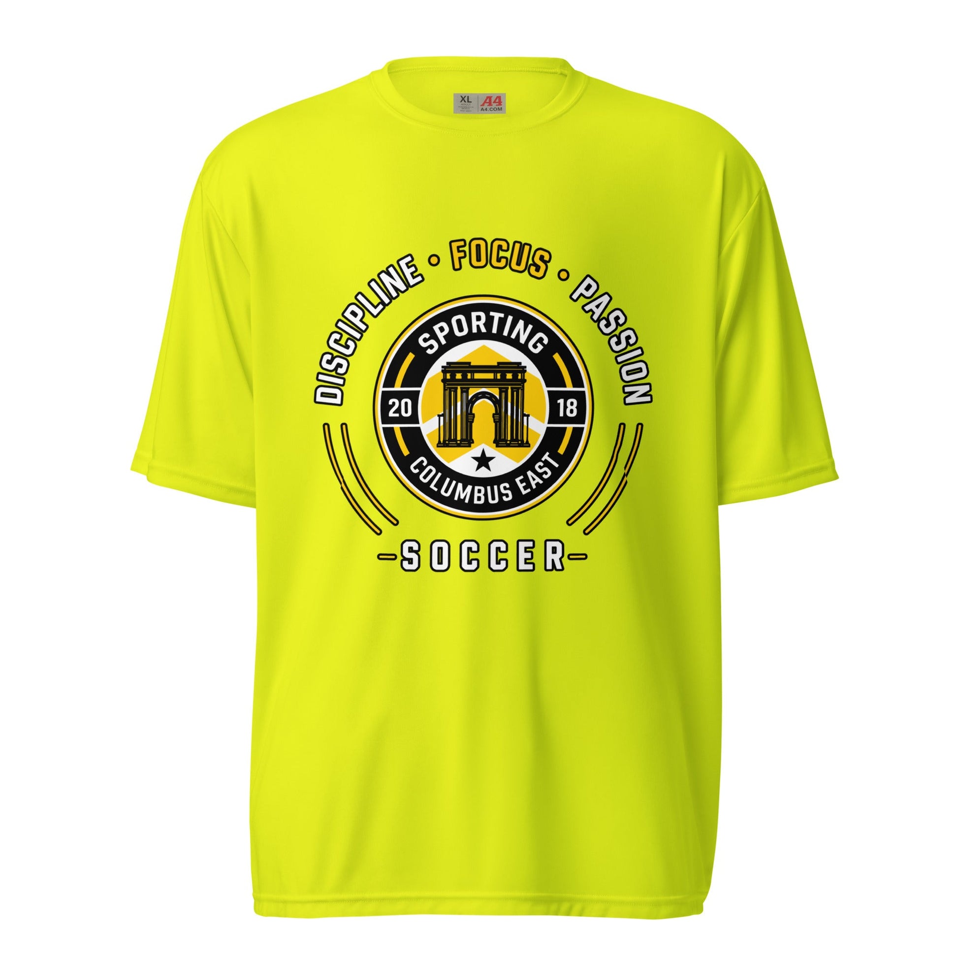Active | Moisture Wicking Shirt | Sporting Columbus East | Emblem Logo
