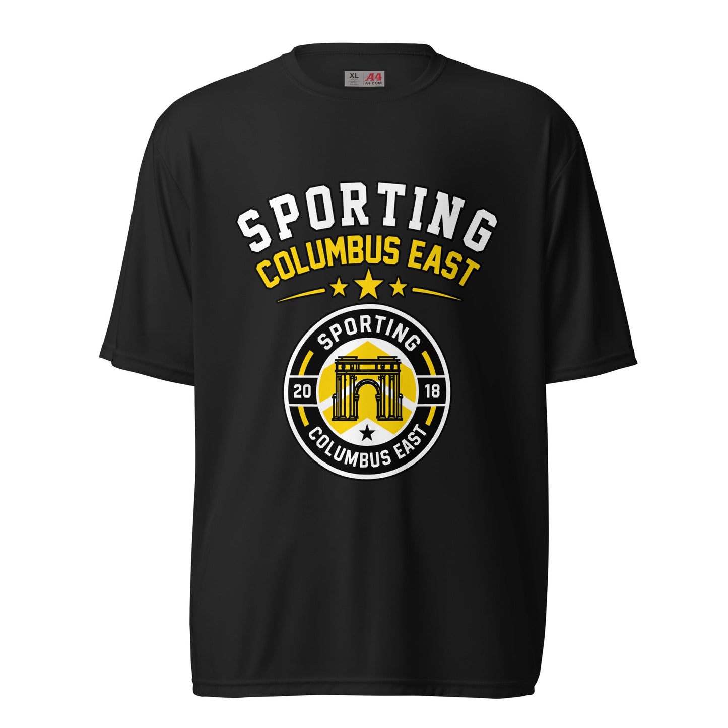 Active | Moisture Wicking Shirt | Sporting Columbus East | Vanguard Logo