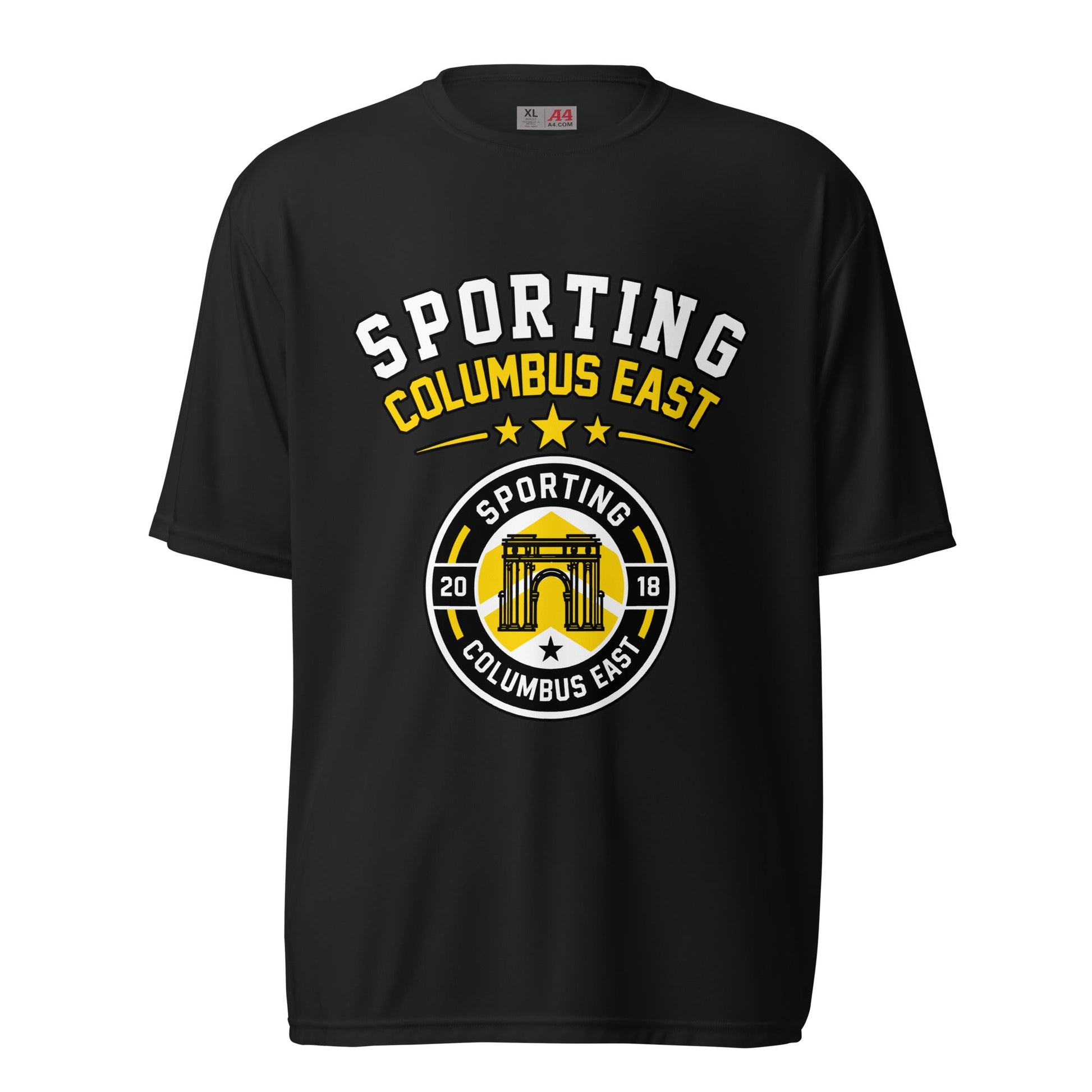 Active | Moisture Wicking Shirt | Sporting Columbus East | Vanguard Logo