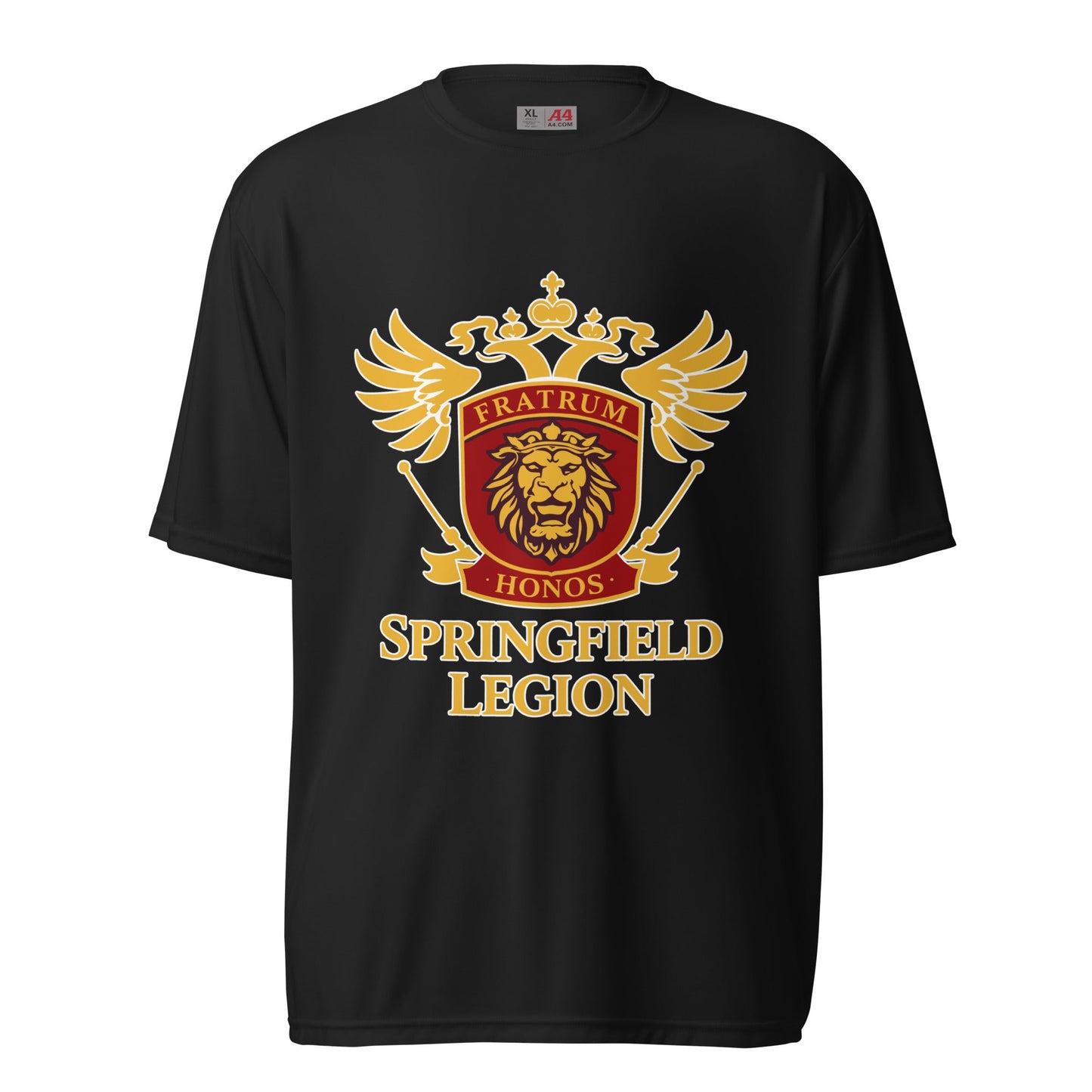Active | Moisture Wicking Shirt | Springfield Legion Hockey Club | Imperial Crest Logo