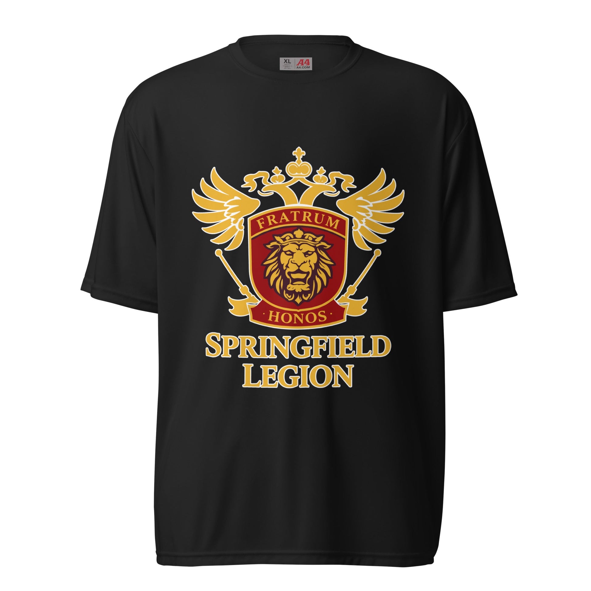 Active | Moisture Wicking Shirt | Springfield Legion Hockey Club | Imperial Crest Logo
