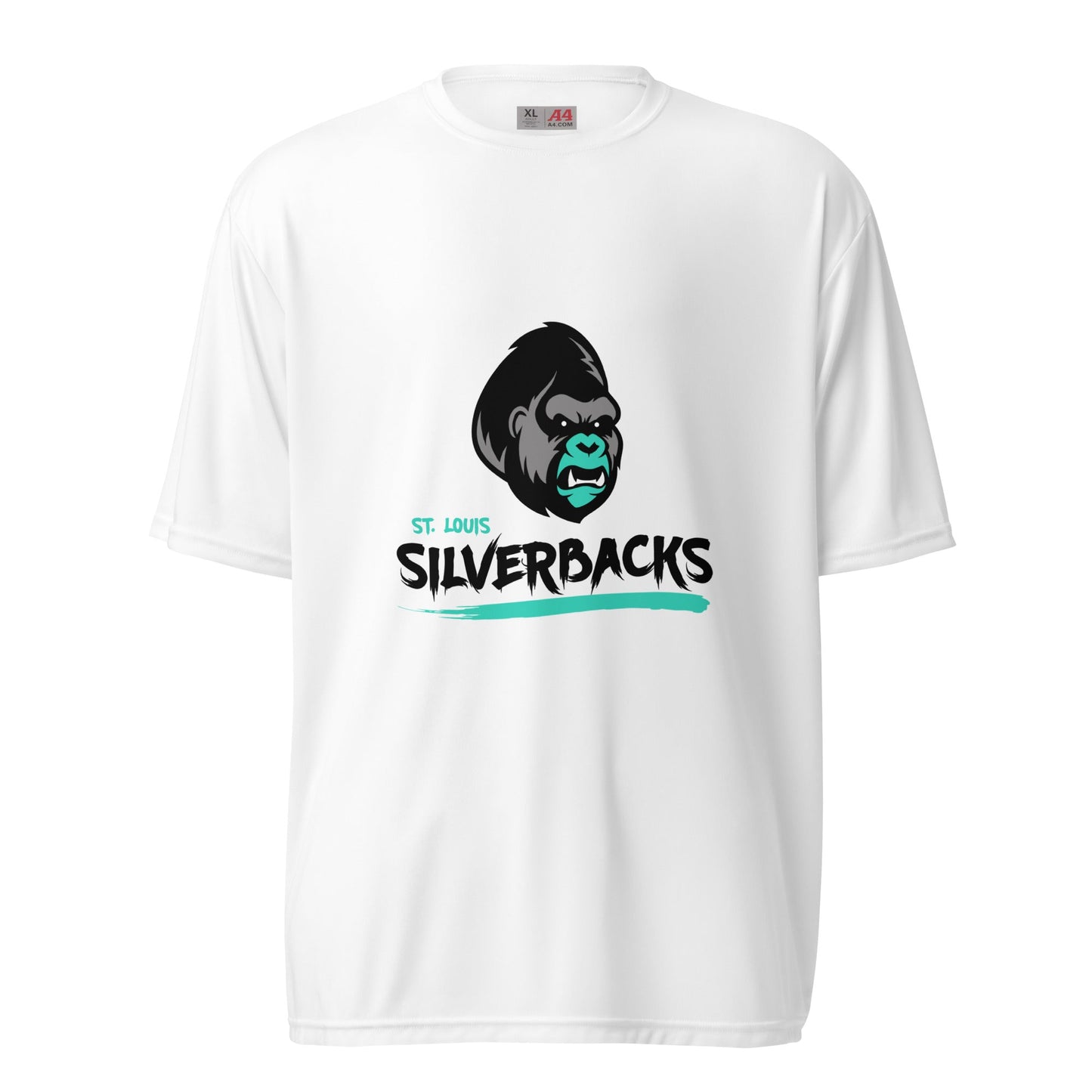 Active | Moisture Wicking Shirt | St. Louis Silverbacks Women’s Football Team | Mascot Logo