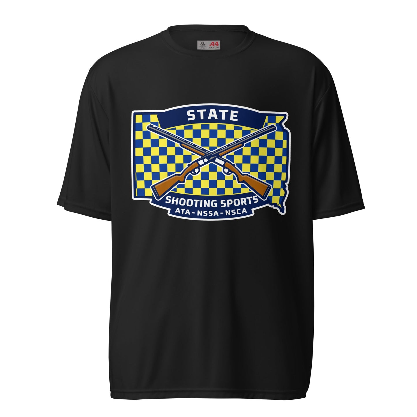 Active | Moisture Wicking Shirt | State Shooting Sports | Flag Logo