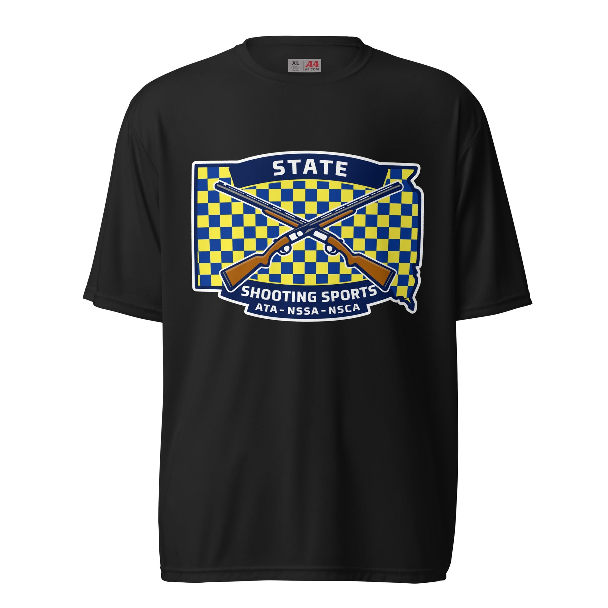 Active | Moisture Wicking Shirt | State Shooting Sports | Flag Logo