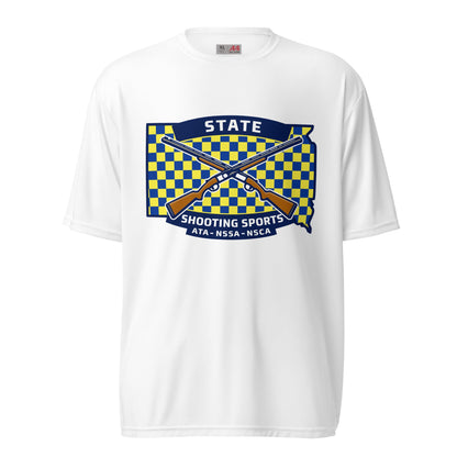 Active | Moisture Wicking Shirt | State Shooting Sports | Flag Logo