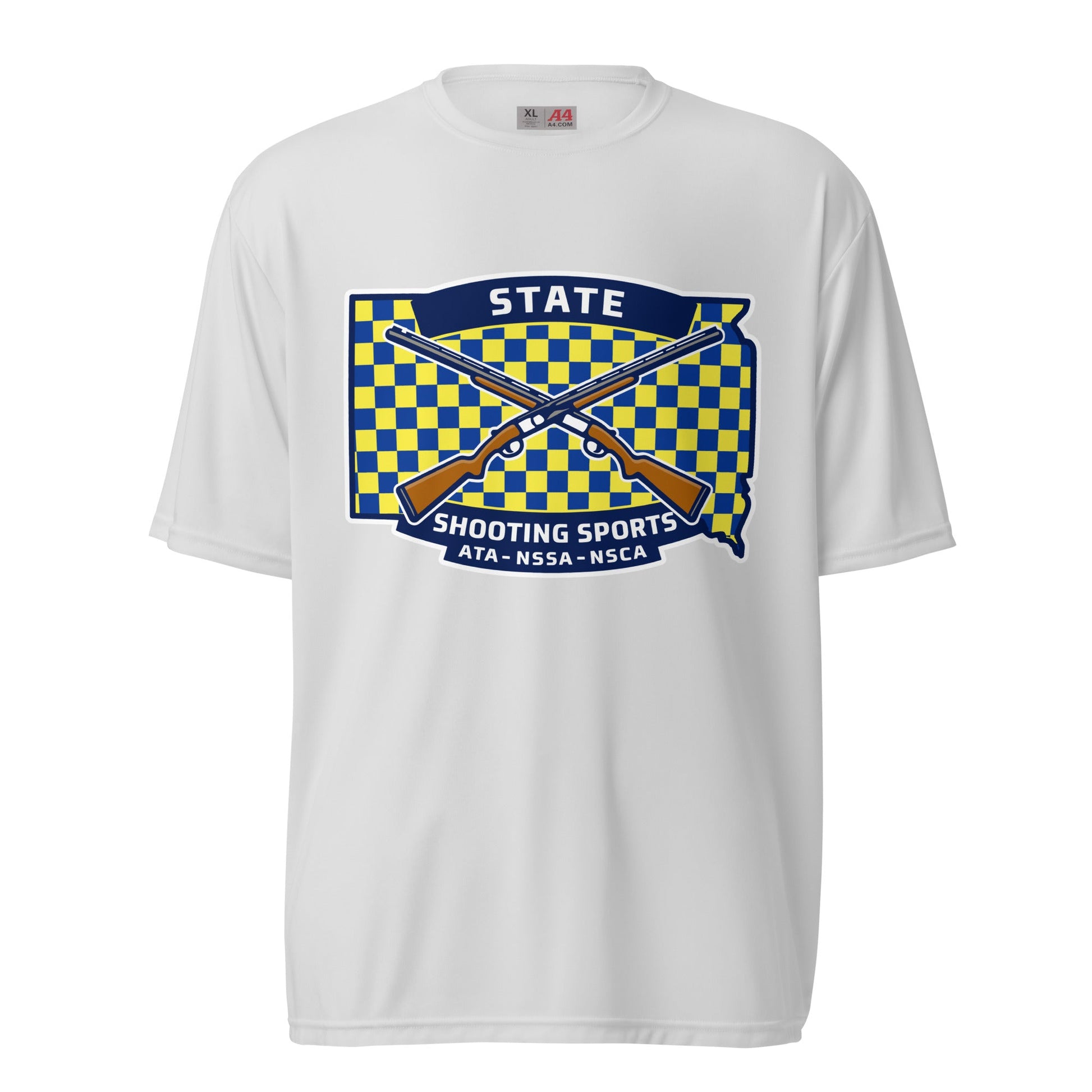 Active | Moisture Wicking Shirt | State Shooting Sports | Flag Logo