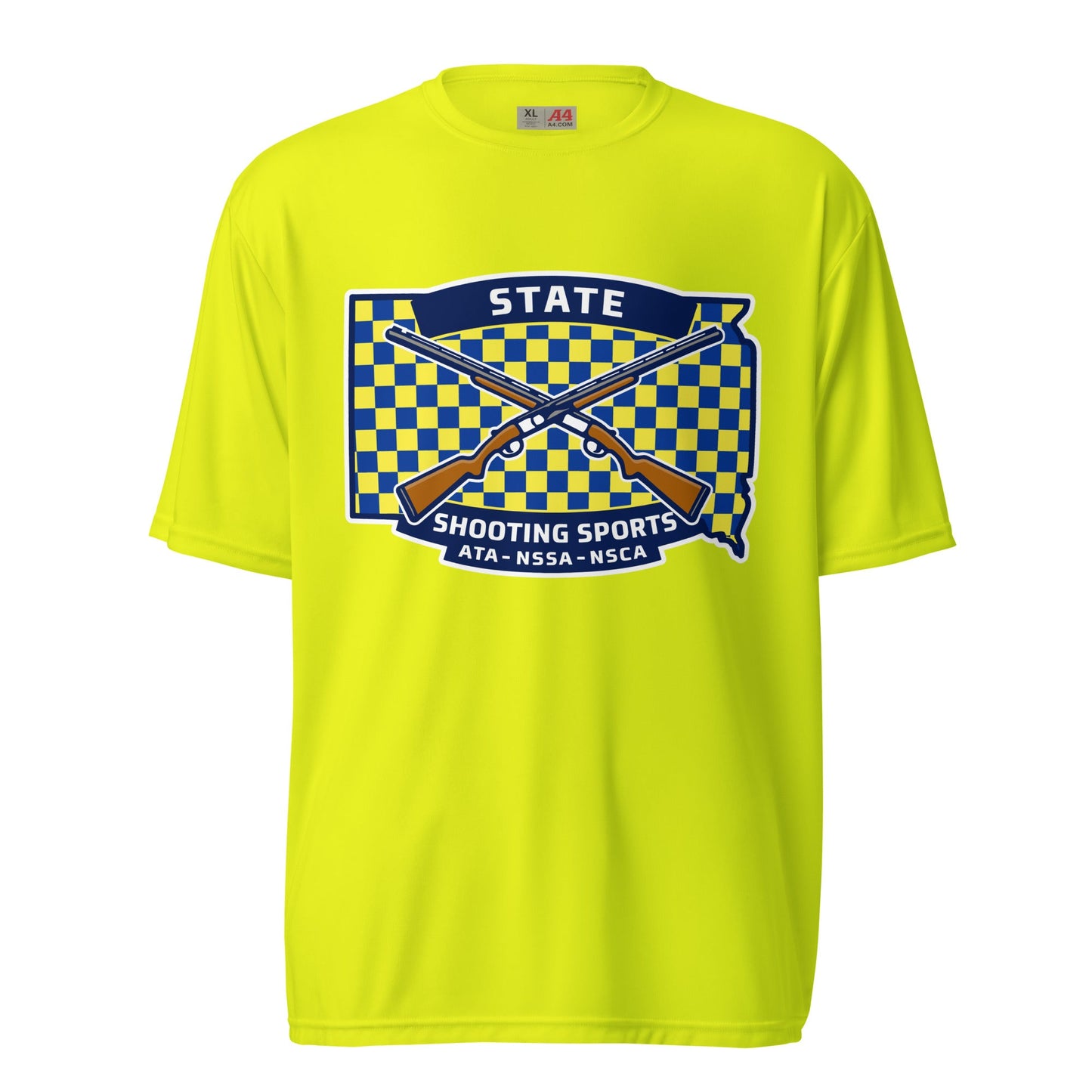 Active | Moisture Wicking Shirt | State Shooting Sports | Flag Logo