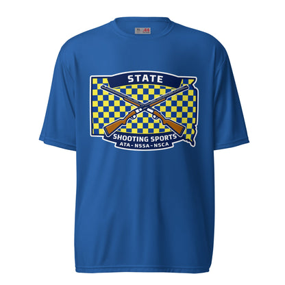 Active | Moisture Wicking Shirt | State Shooting Sports | Flag Logo