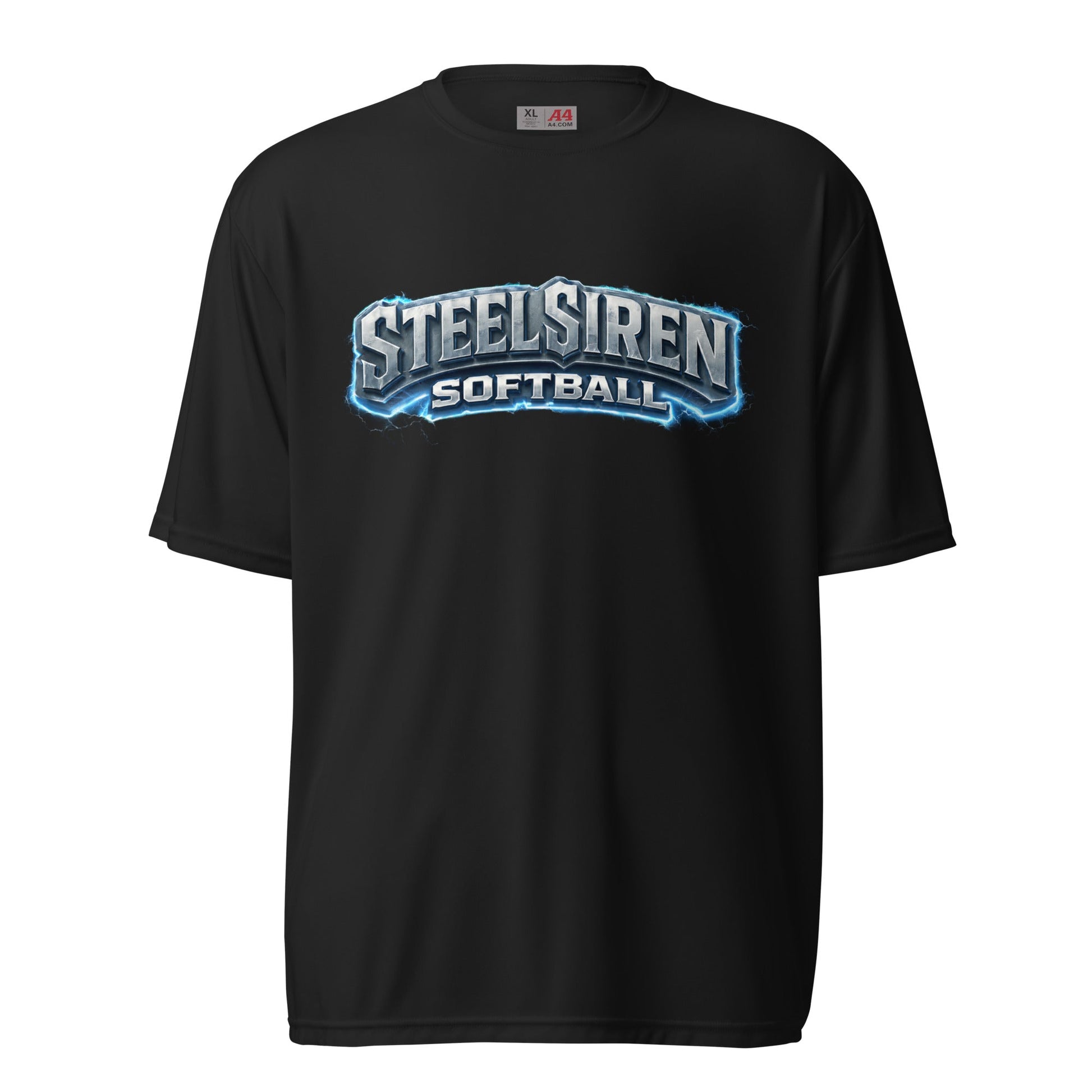 Active | Moisture Wicking Shirt | STEEL SIREN | Lightning Logo