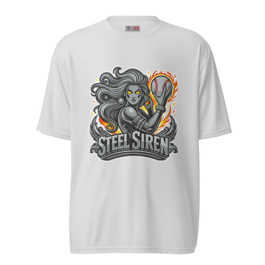 Active | Moisture Wicking Shirt | STEEL SIREN | Mascot Logo