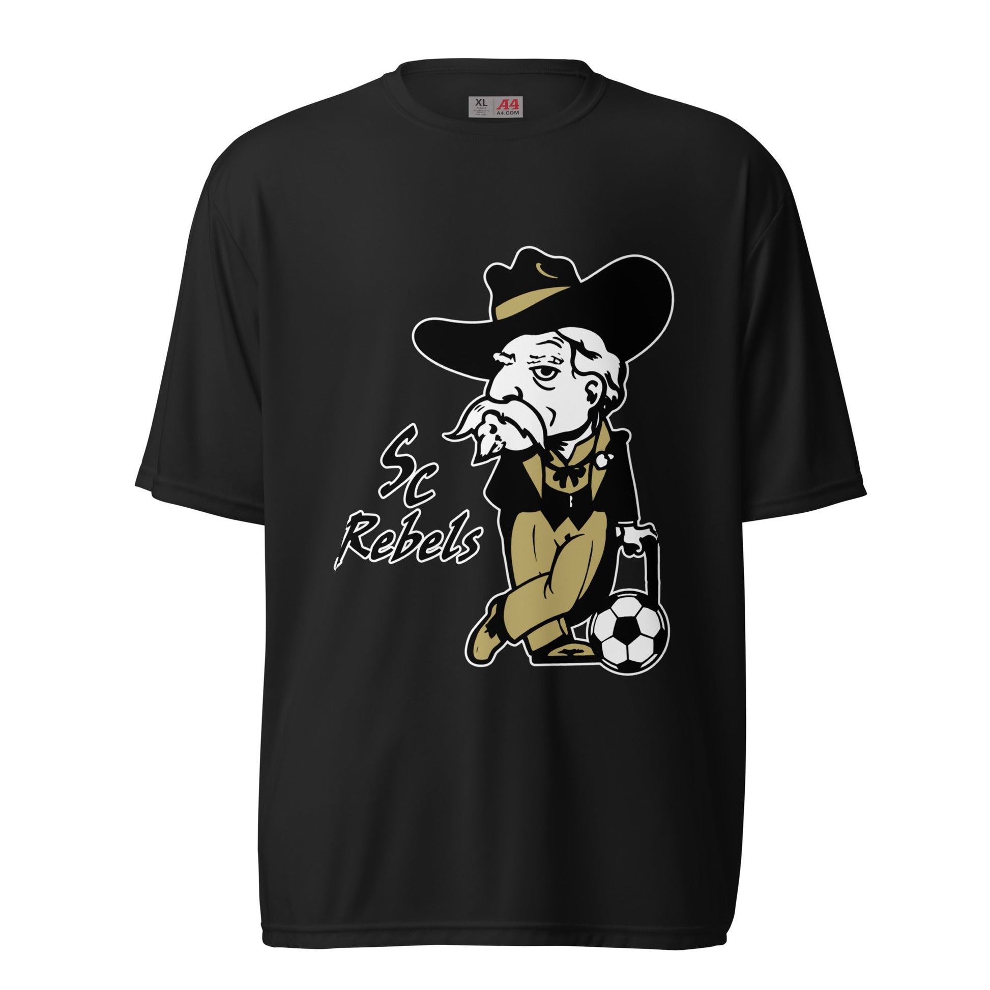 Active | Moisture Wicking Shirt | Stewart County Soccer | Mascot Logo