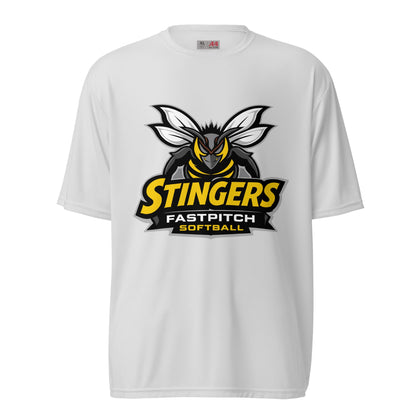 Active | Moisture Wicking Shirt | Stingers Softball | Stingers Fastpitch Logo