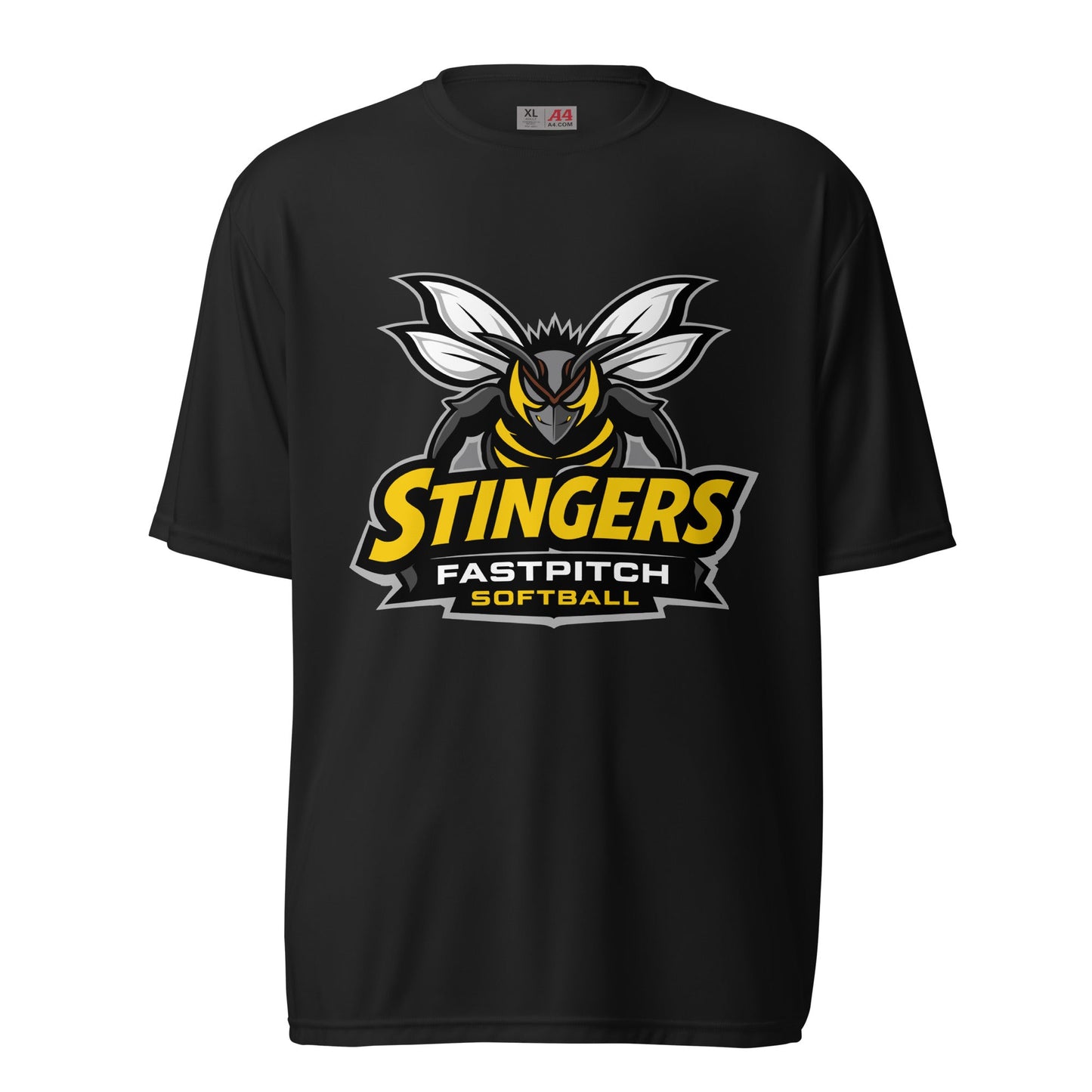 Active | Moisture Wicking Shirt | Stingers Softball | Stingers Fastpitch Logo