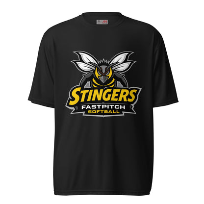 Active | Moisture Wicking Shirt | Stingers Softball | Stingers Fastpitch Logo