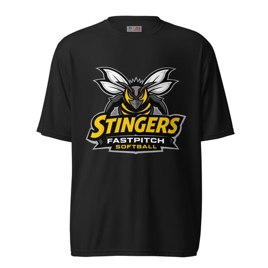 Active | Moisture Wicking Shirt | Stingers Softball | Stingers Fastpitch Logo