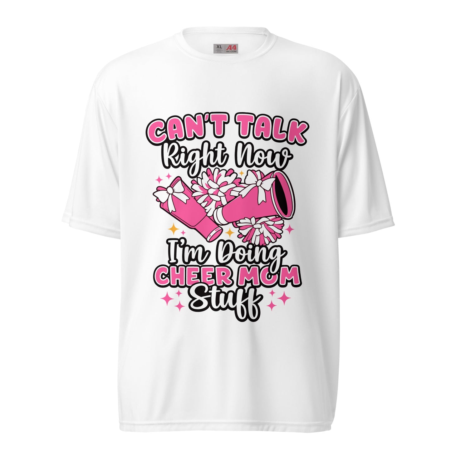 Active | Moisture Wicking Shirt | Sunset Surge All-Star Cheerleading | Modern Script Logo