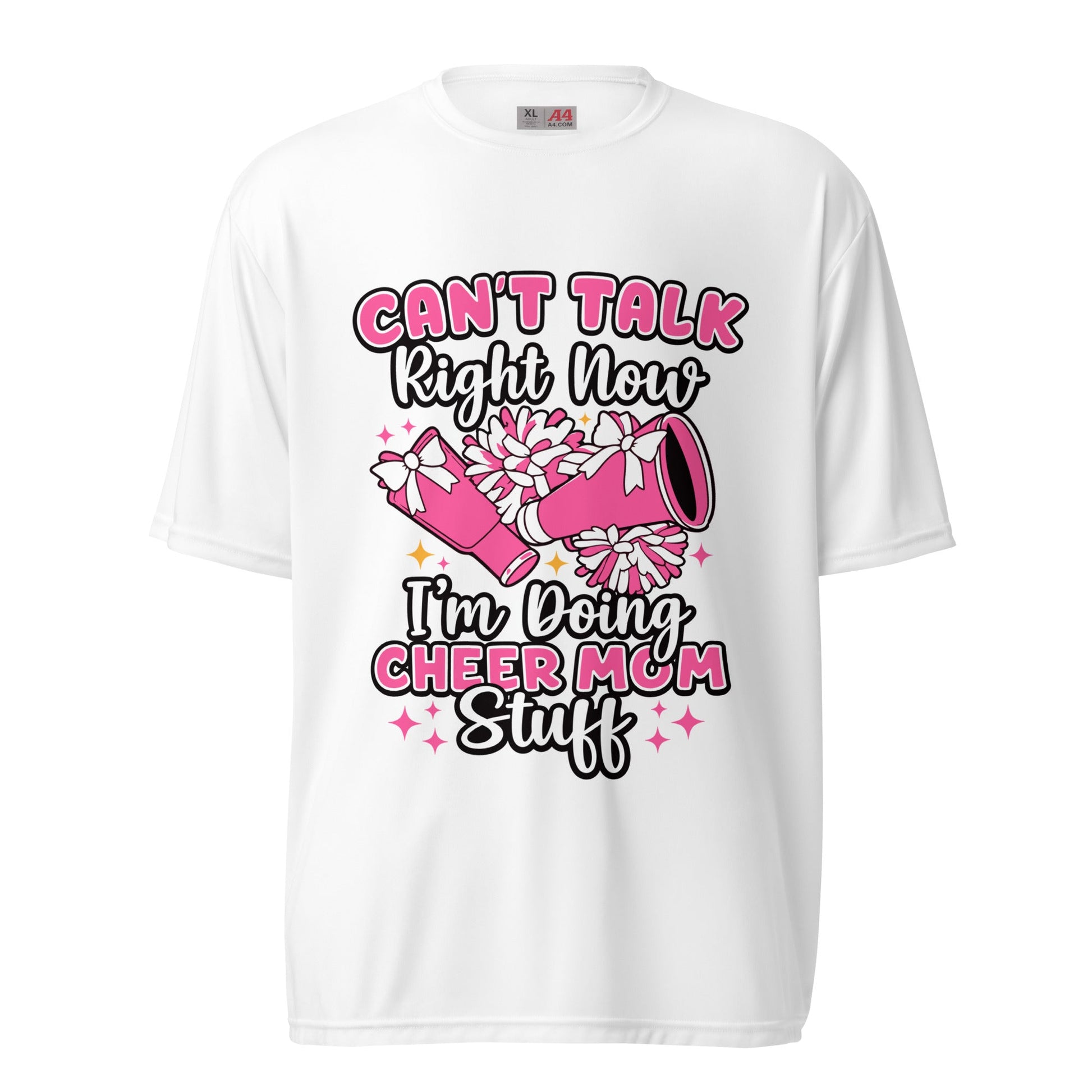 Active | Moisture Wicking Shirt | Sunset Surge All-Star Cheerleading | Modern Script Logo