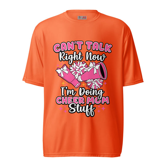 Active | Moisture Wicking Shirt | Sunset Surge All-Star Cheerleading | Modern Script Logo