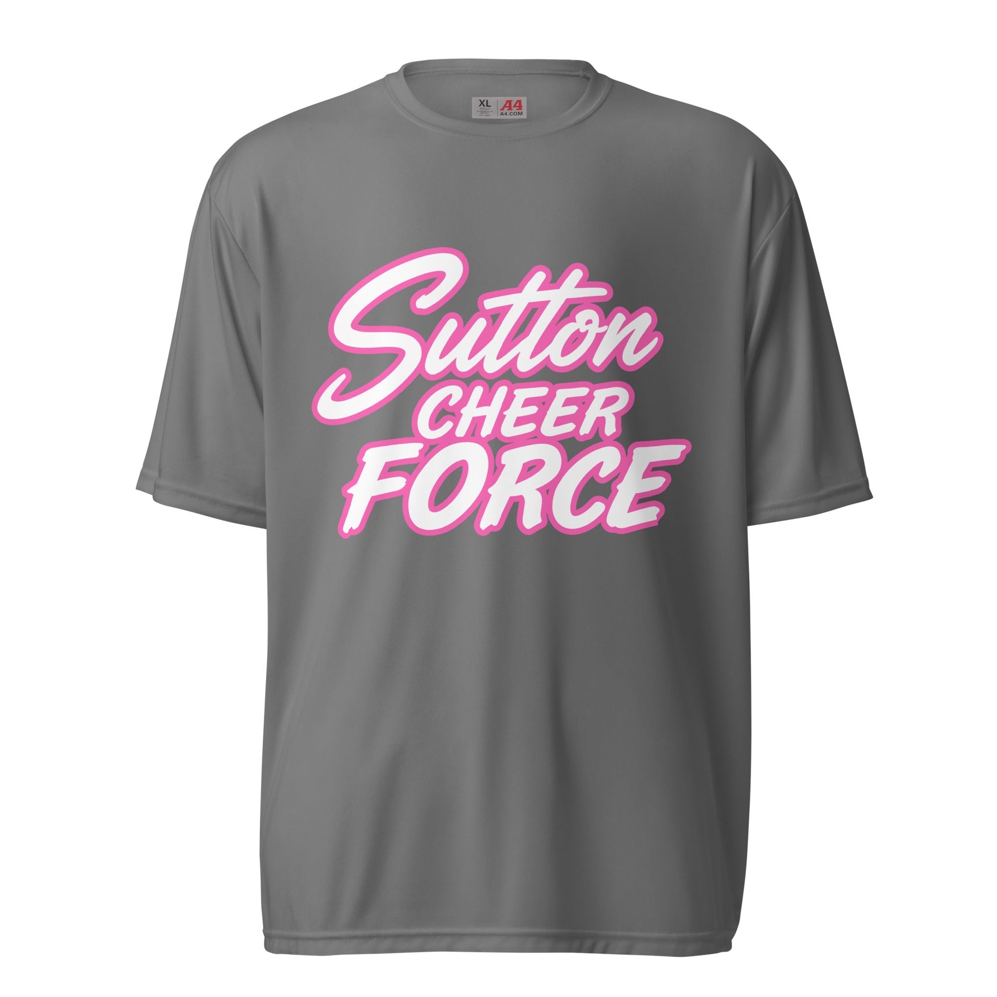 Active | Moisture Wicking Shirt | Sutton Cheer Force | Script Logo
