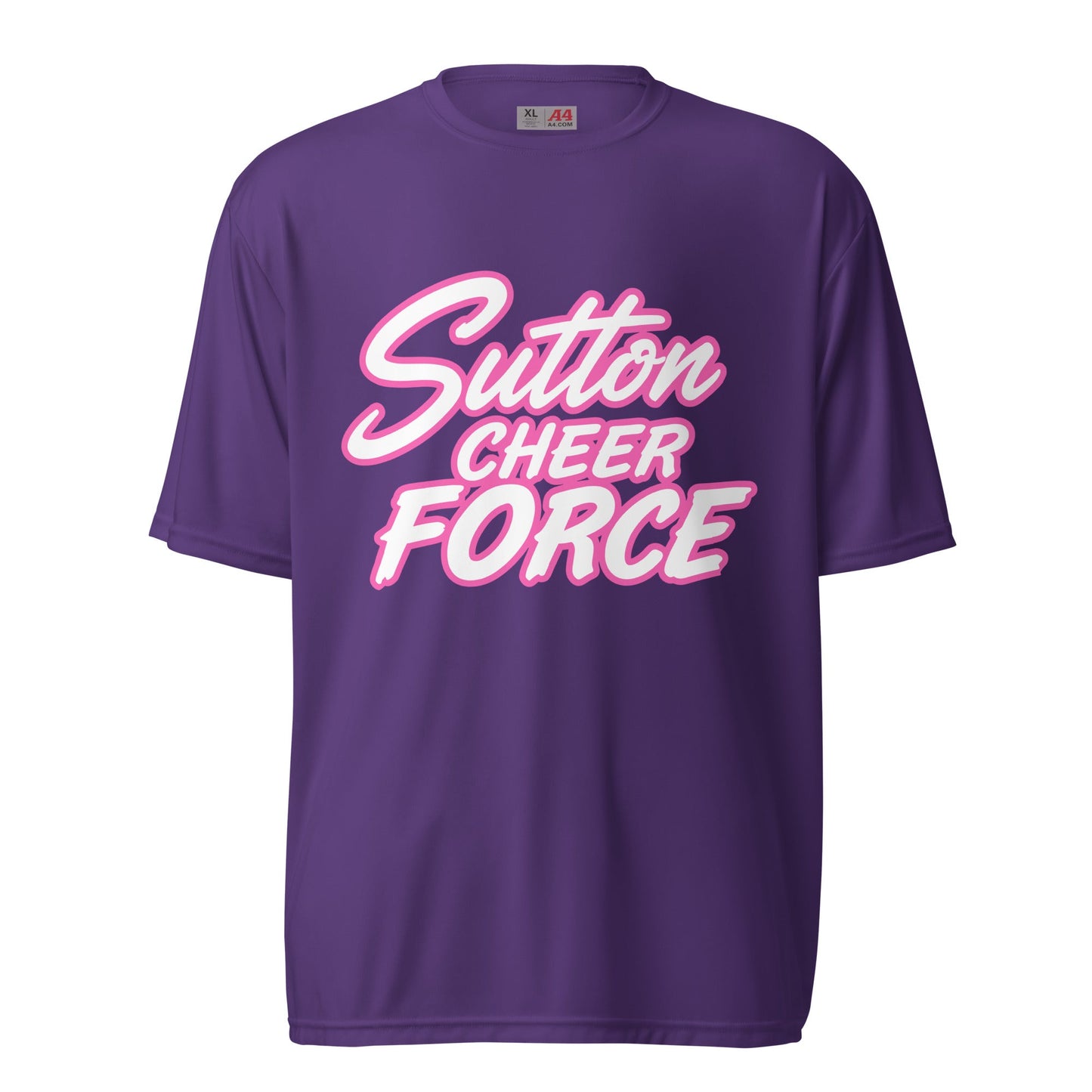 Active | Moisture Wicking Shirt | Sutton Cheer Force | Script Logo