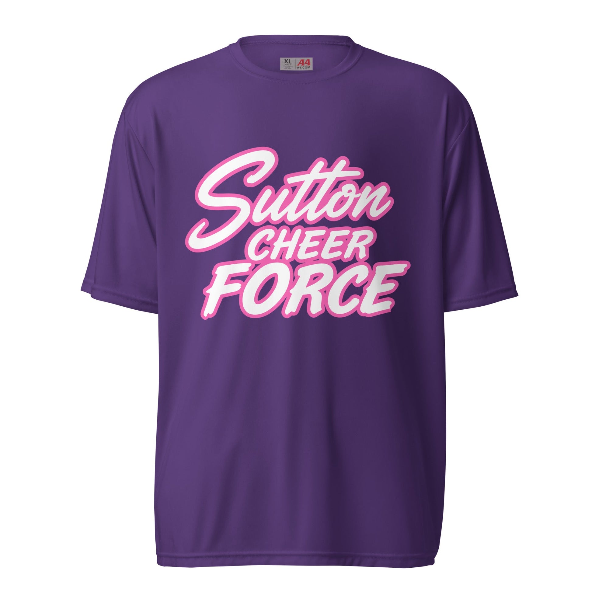 Active | Moisture Wicking Shirt | Sutton Cheer Force | Script Logo
