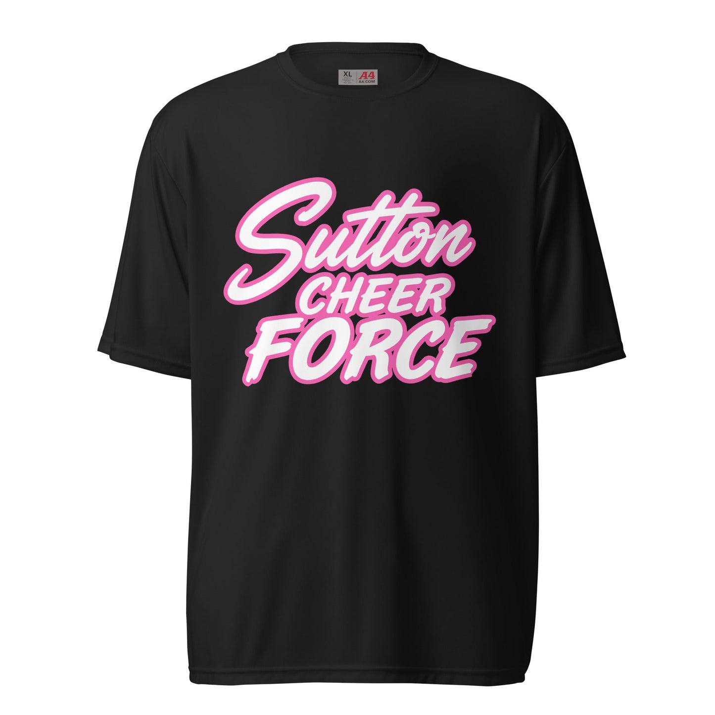 Active | Moisture Wicking Shirt | Sutton Cheer Force | Script Logo