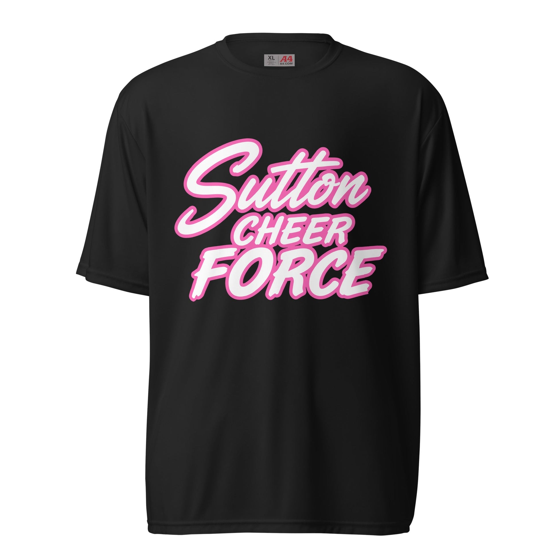Active | Moisture Wicking Shirt | Sutton Cheer Force | Script Logo