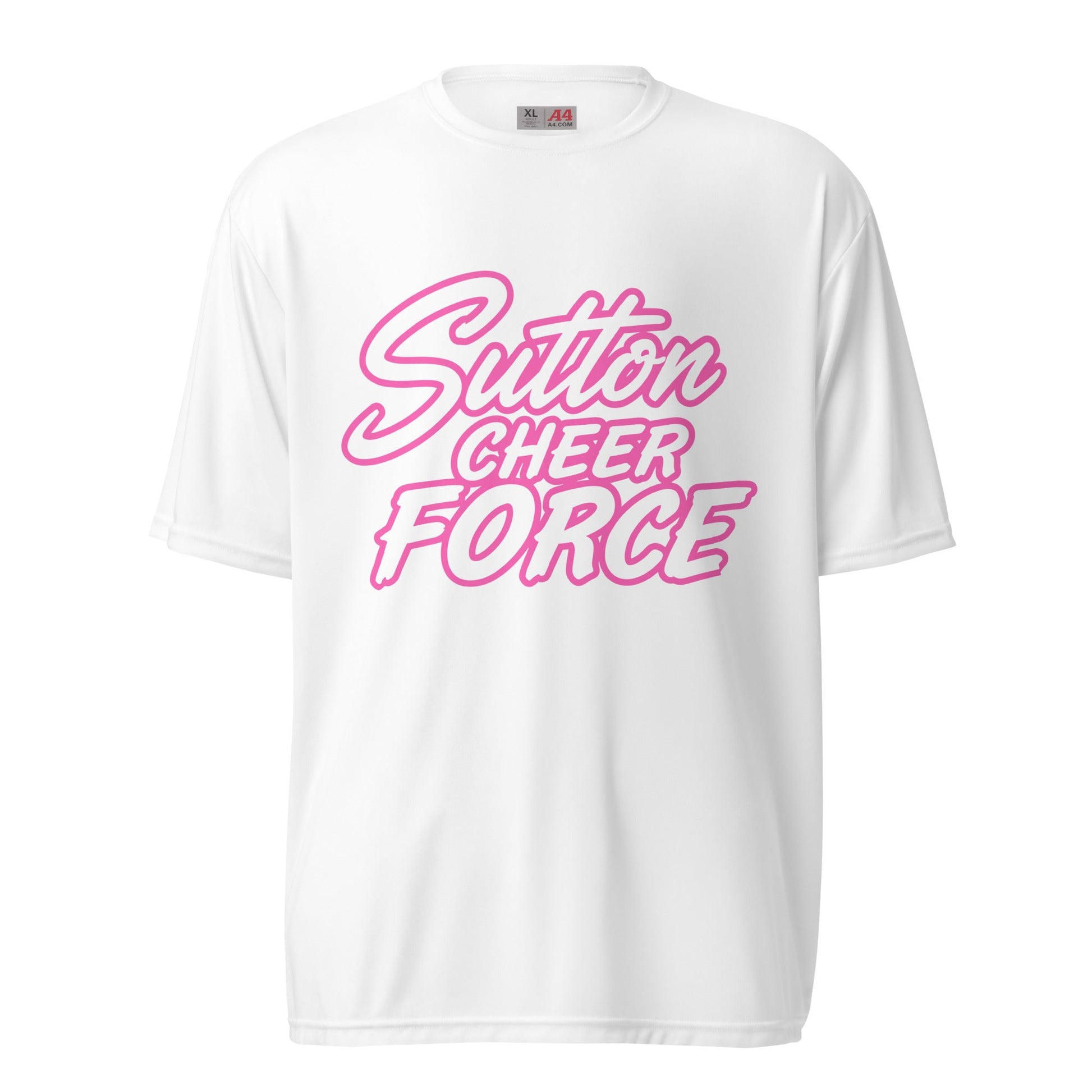 Active | Moisture Wicking Shirt | Sutton Cheer Force | Script Logo