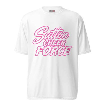 Active | Moisture Wicking Shirt | Sutton Cheer Force | Script Logo