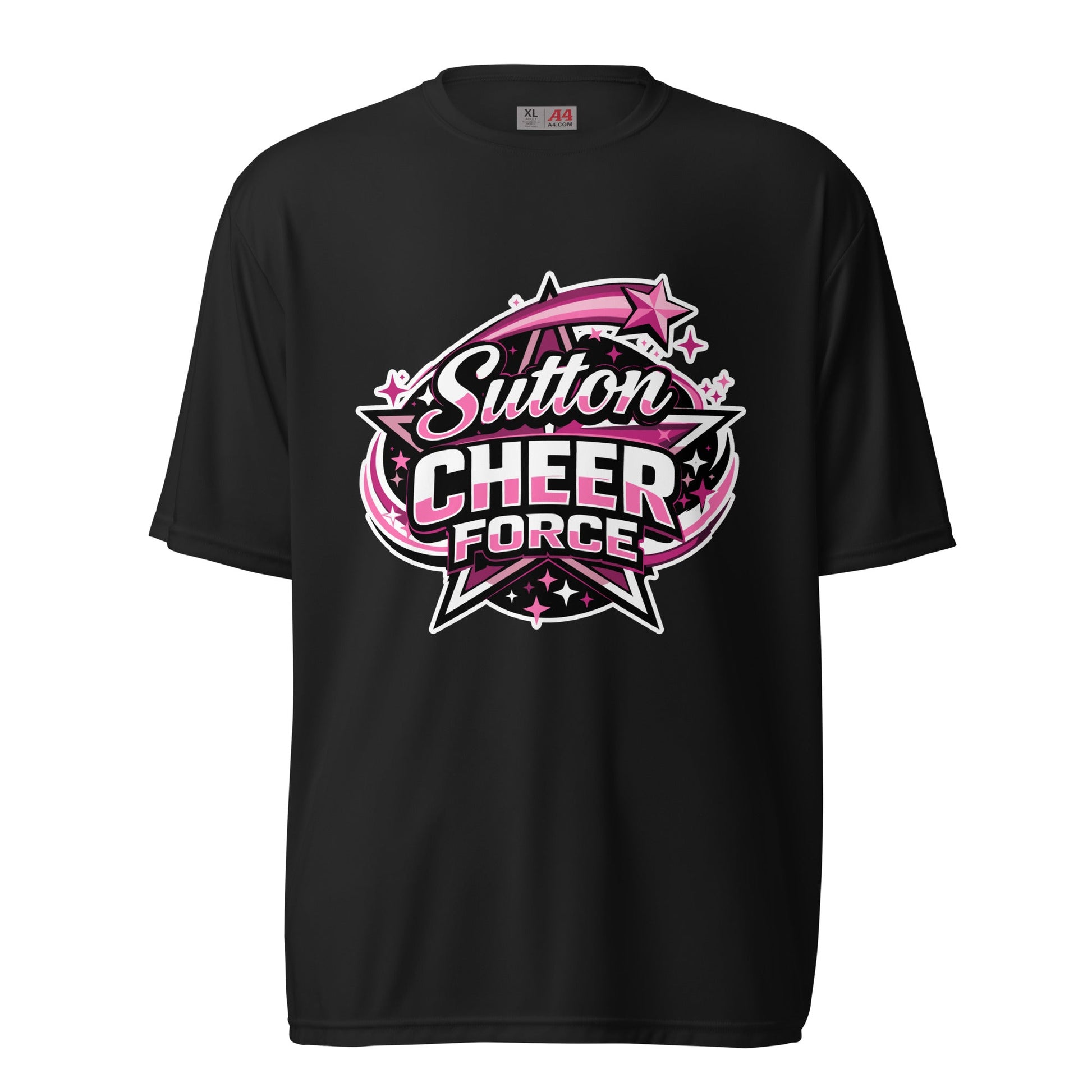 Active | Moisture Wicking Shirt | Sutton Cheer Force | Shooting Star Logo