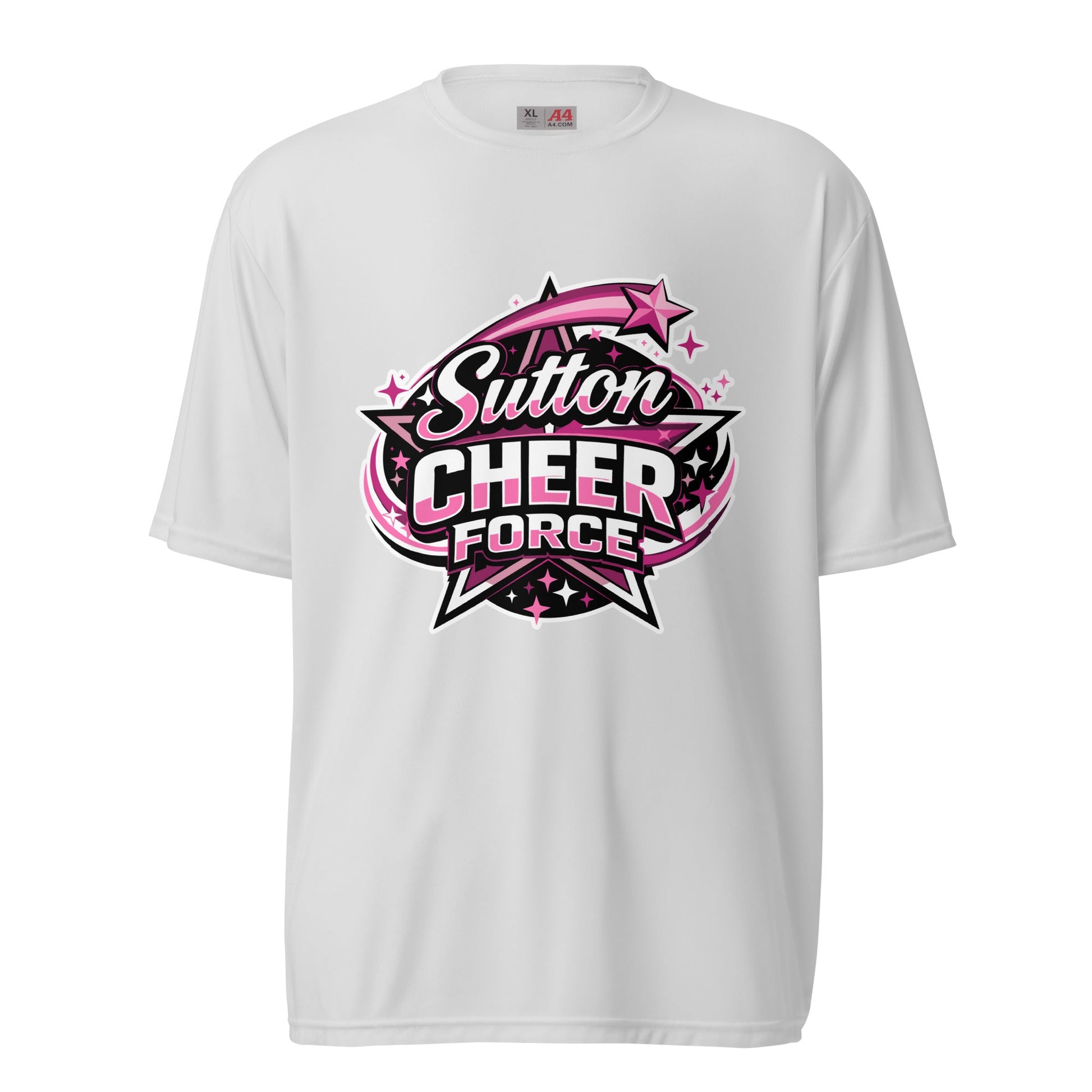 Active | Moisture Wicking Shirt | Sutton Cheer Force | Shooting Star Logo