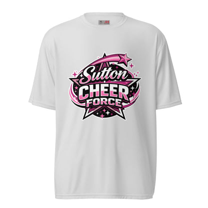 Active | Moisture Wicking Shirt | Sutton Cheer Force | Shooting Star Logo